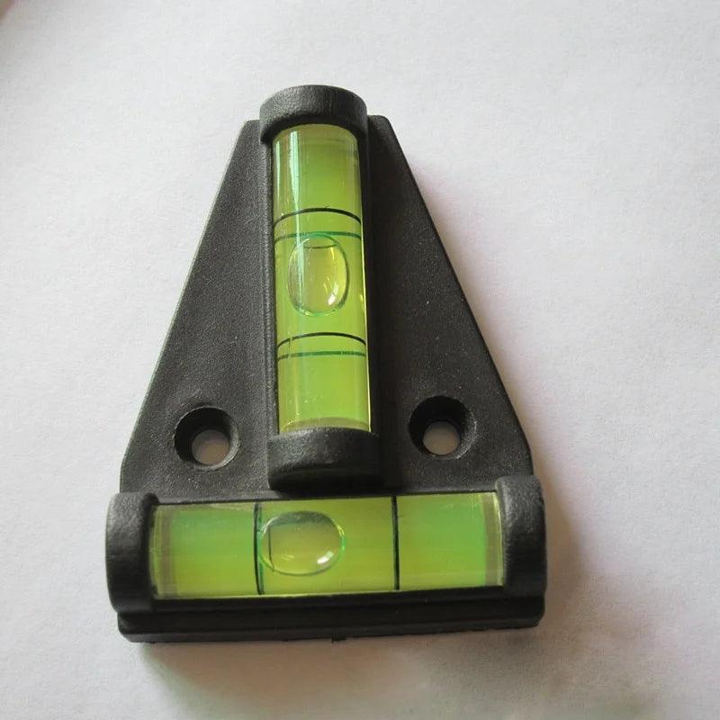 1pcs Mini T-Type Spirit Level Plastic Measuring Vertical and Horizontal Adjuster Trailer Motorhome Boat Accessories Parts Mini Level