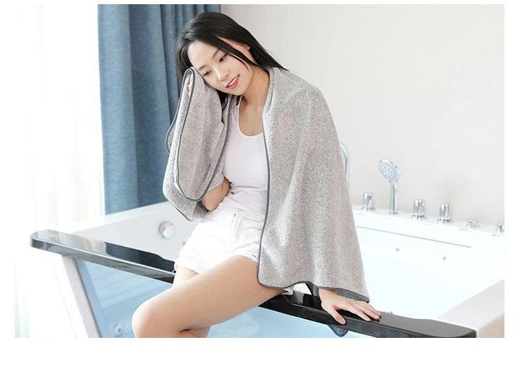 1PCS Thickened Bath Towels for The Body Microfiber Towel for Gym Sports Shower Robe for Spa Beath Home Bath Towels