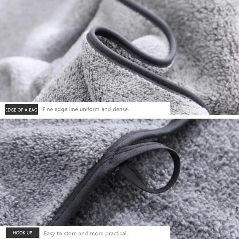 1PCS Thickened Bath Towels for The Body Microfiber Towel for Gym Sports Shower Robe for Spa Beath Home Bath Towels