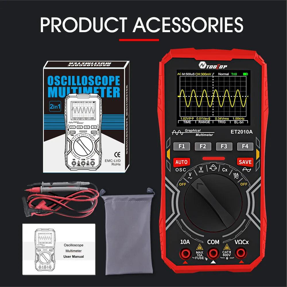 2 In 1 Digital Multimeter & Oscilloscope Multimeter