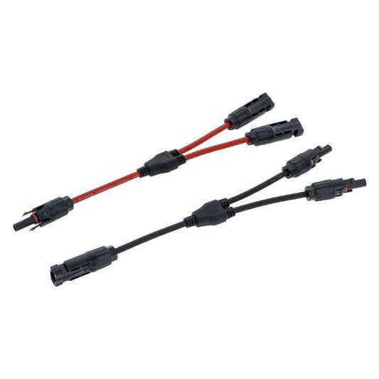 2 in 1 MC4 Y Parallel Solar Connector Solar Adaptors