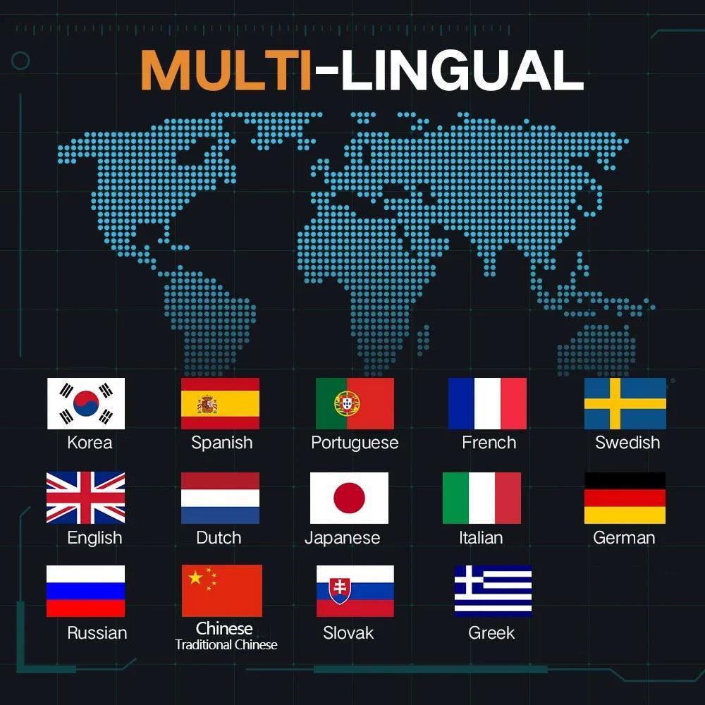 2024 FOXWELL NT1009 OBD2 Bluetooth Car Scanner OBD Scanner
