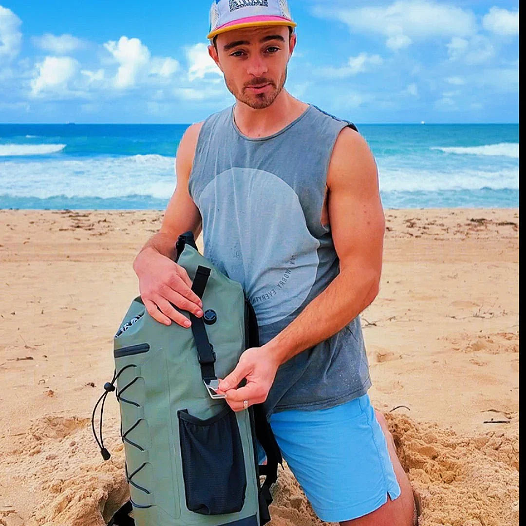 25L Insulated Cooler Backpack Travel Bag