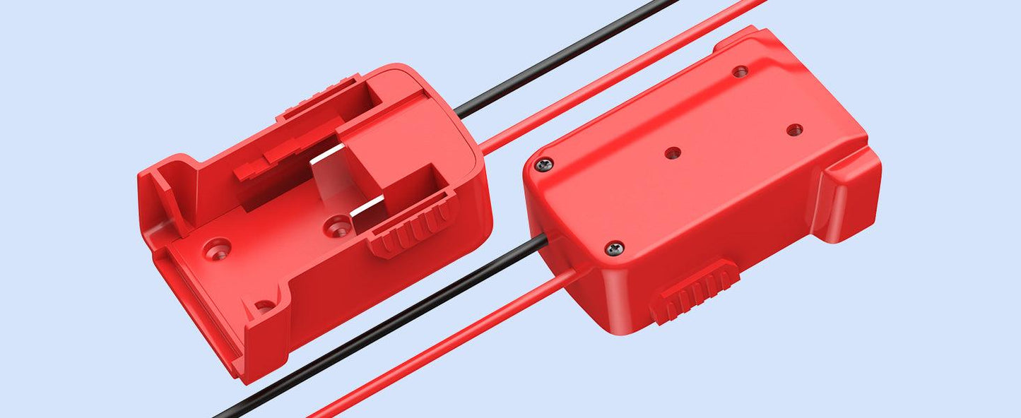18V to 12V Step Down Converter for Milwaukee M18 Power Wheel Battery Adapter DC 12V 20A 240W Inverter Automatic Buck Converter