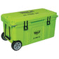 75L Portable Ice Cooler Box On Wheels & Folding Handle Cooler Box