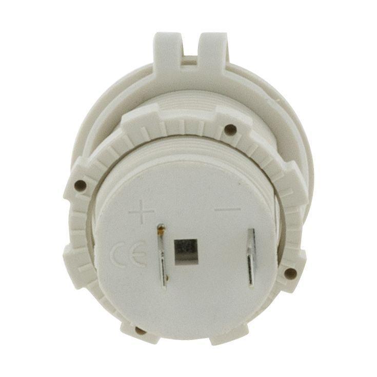 Accessory Power Socket White 12/24V 20A @12V Non Led