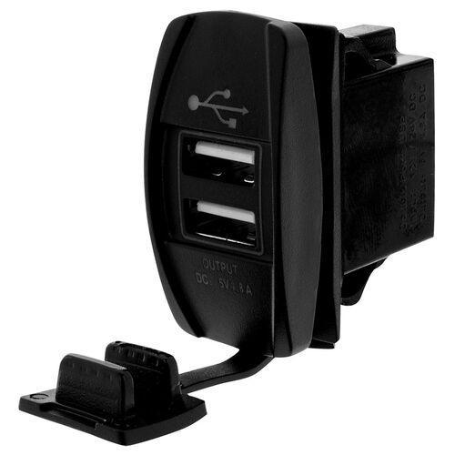 Dual USB (Switch Size) - Blue