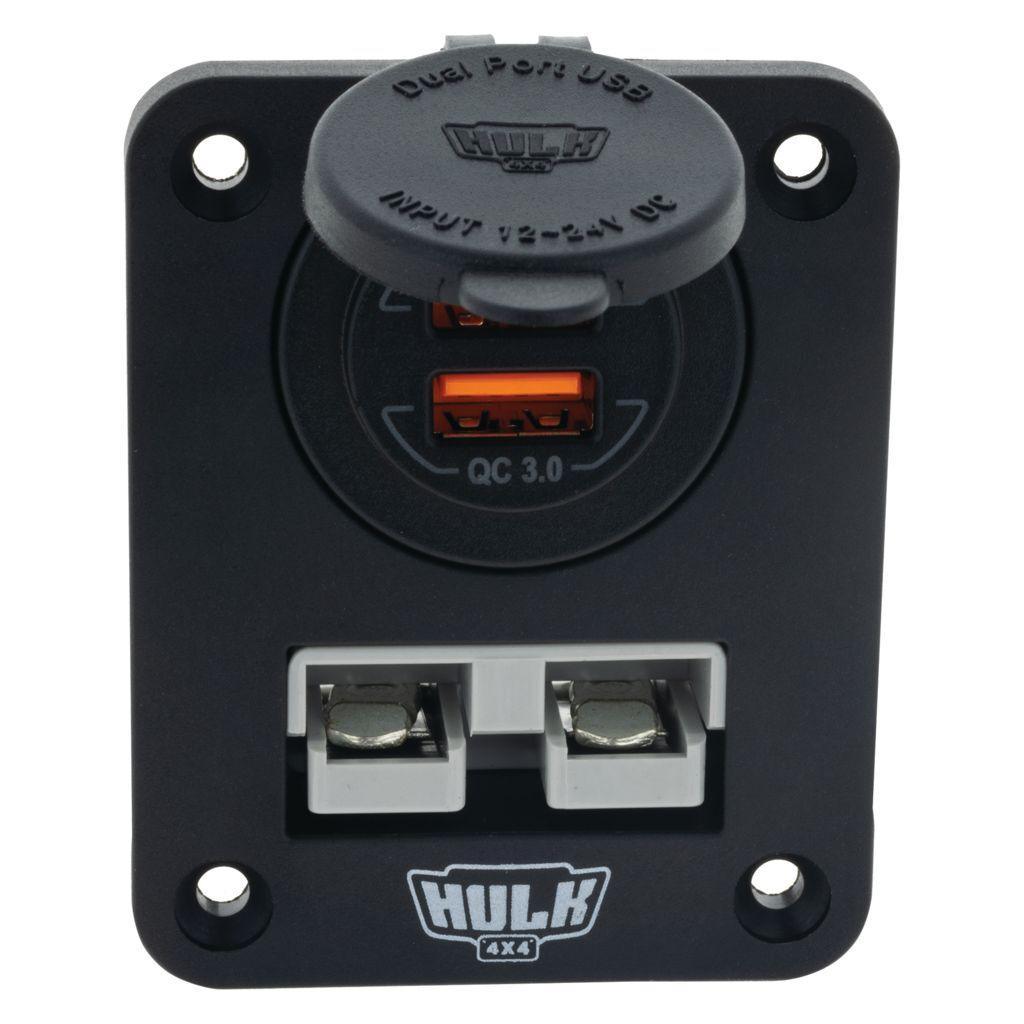 Double Flush Mount Housing With 50A Plug