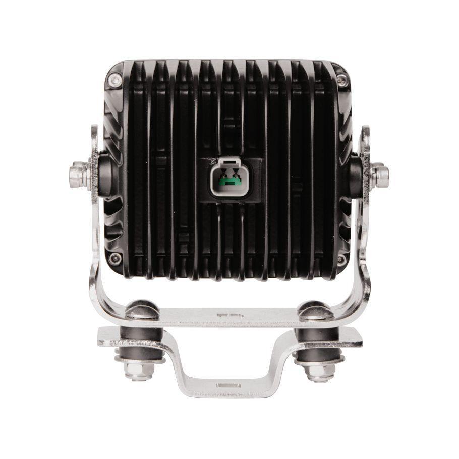 Led Square Worklamp Flood Beam 9 - 36V 60W 4 Led’s Black Hsng 6,380 Lumens Ip69K