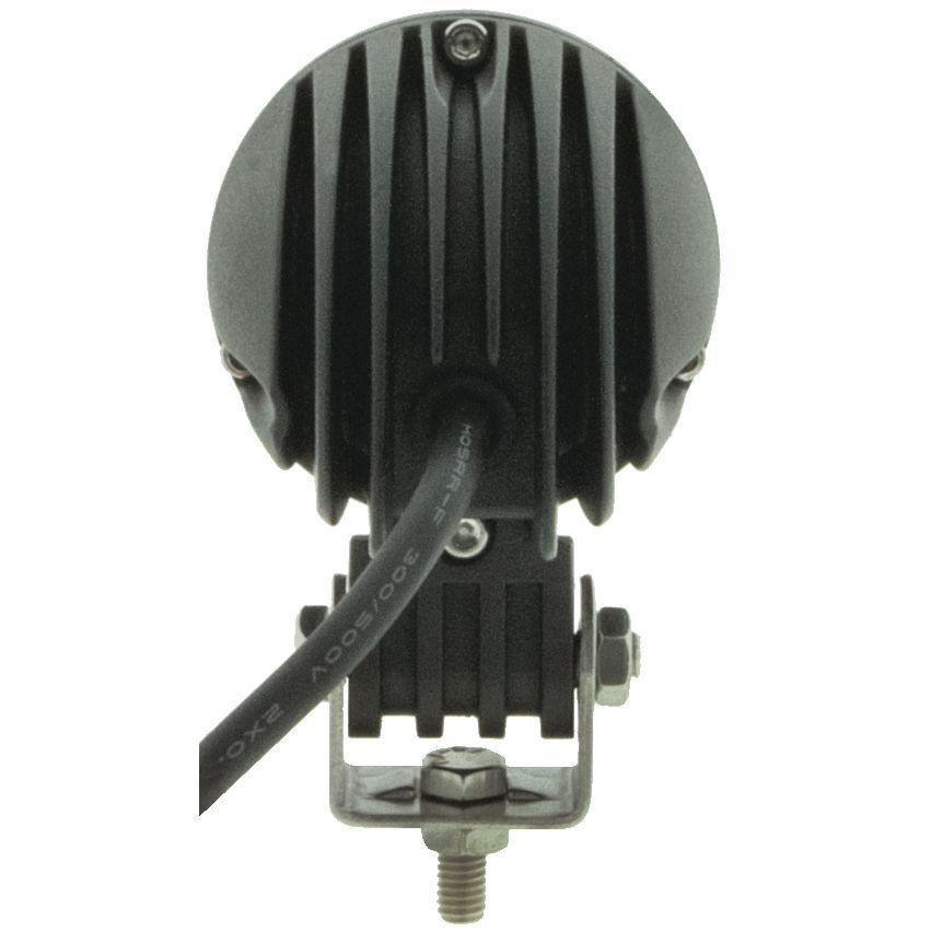 Led Round Worklamp Flood Beam 9 - 36V 10W 1 Led Black Hsng 1,000 Lumens
