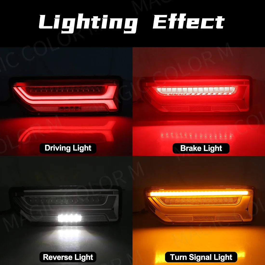 LED Tail Lights for Suzuki JIMNY Rear Lights Turn Signal Lamp Stop Brake Light Reverse Lamp