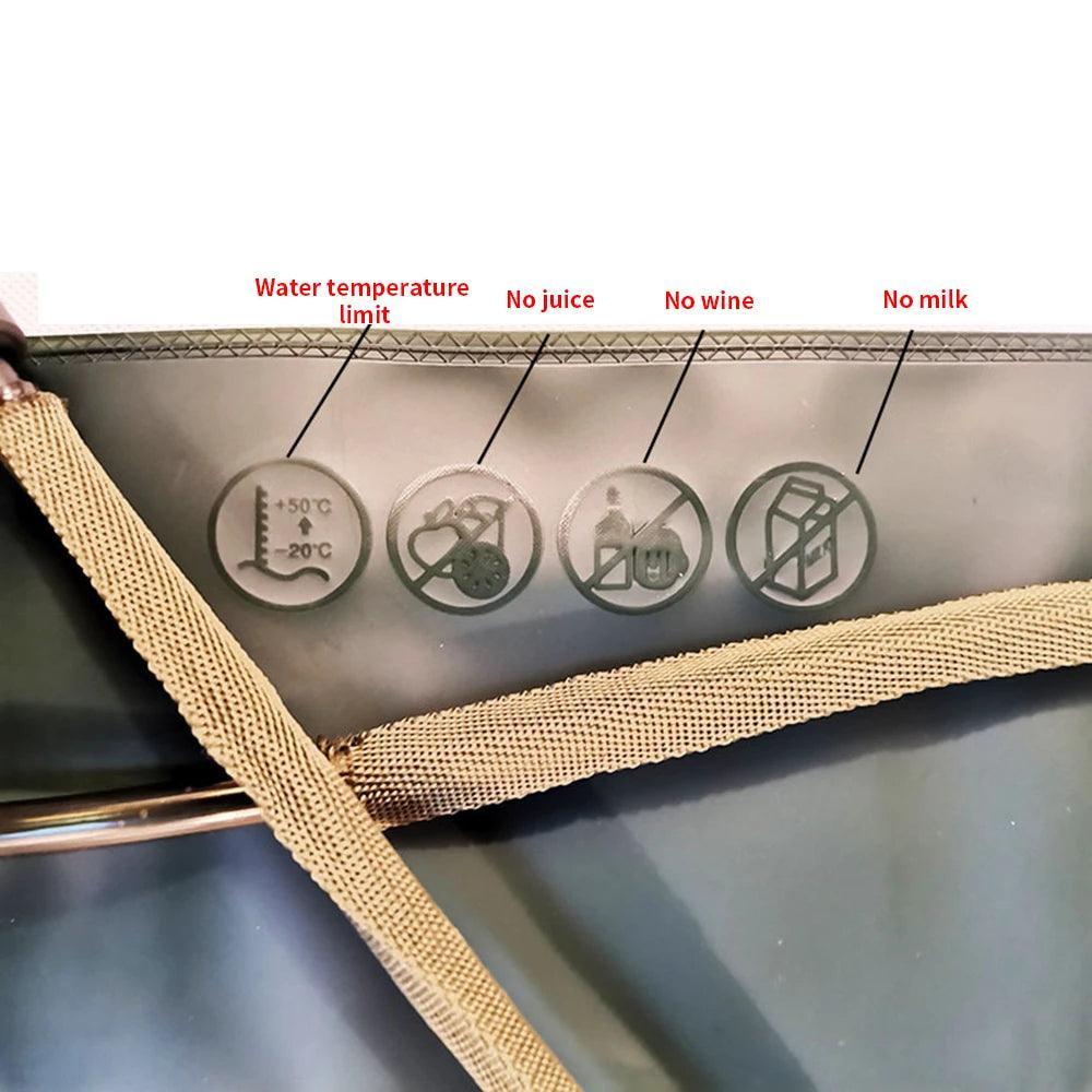 Water Bladder Water Reservoir Hydration Pack Storage Bag BPA Free - 2L 2.5L 3L Folding Outdoor Camping Running Vest Backpack