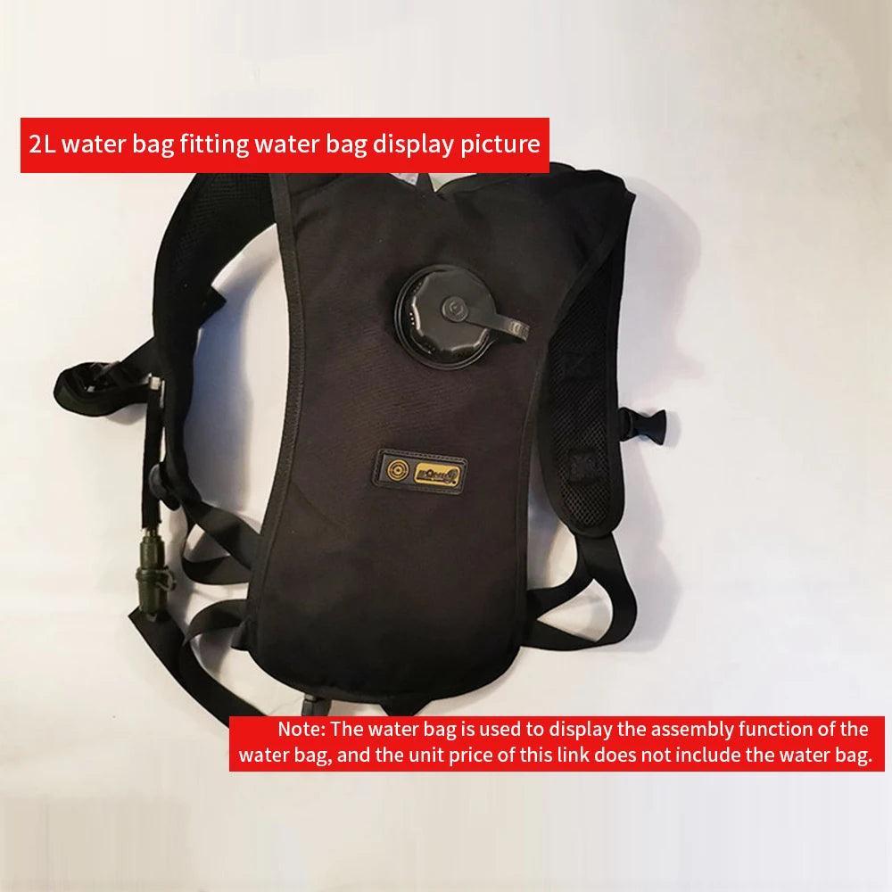 Water Bladder Water Reservoir Hydration Pack Storage Bag BPA Free - 2L 2.5L 3L Folding Outdoor Camping Running Vest Backpack