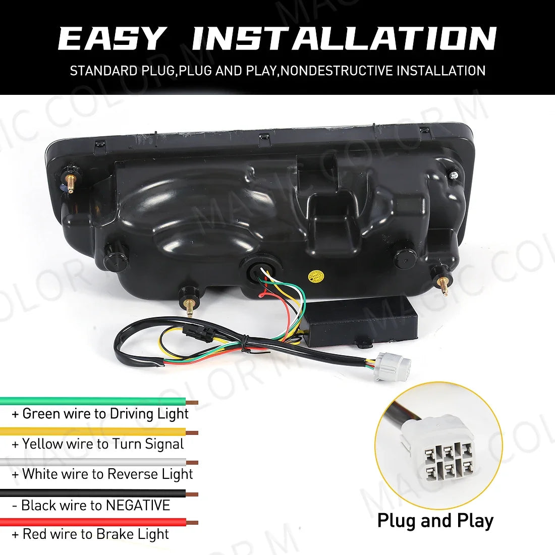 LED Tail Lights for Suzuki JIMNY Rear Lights Turn Signal Lamp Stop Brake Light Reverse Lamp