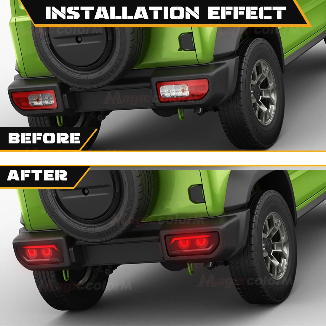 LED Tail Lights for Suzuki JIMNY Rear Lights Turn Signal Lamp Stop Brake Light Reverse Lamp