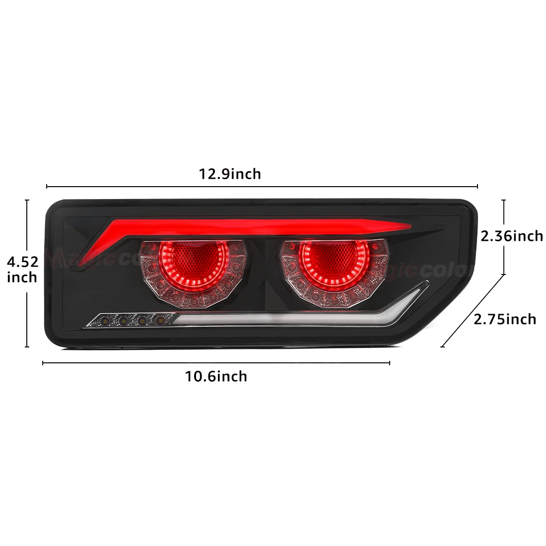 LED Tail Lights for Suzuki JIMNY Rear Lights Turn Signal Lamp Stop Brake Light Reverse Lamp