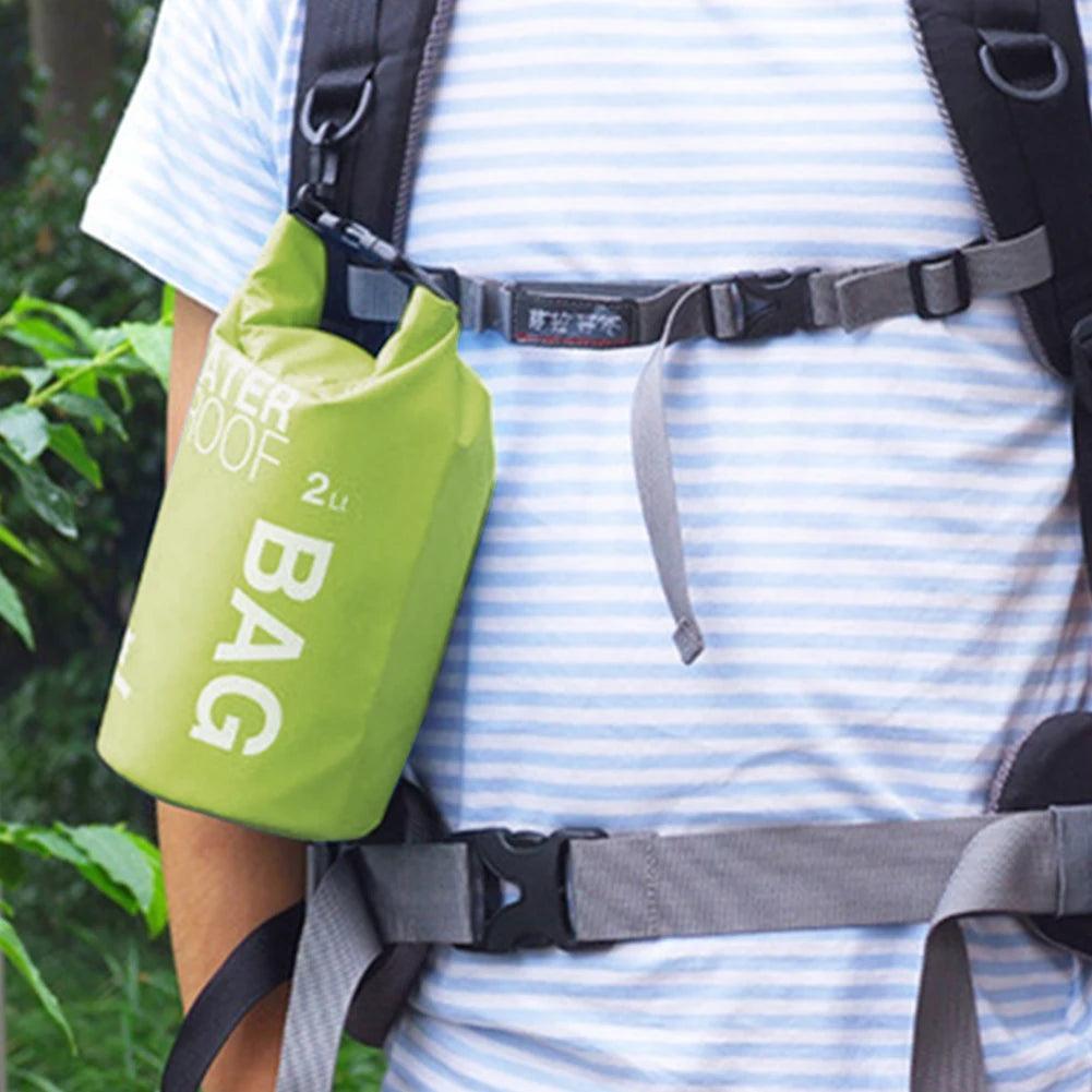 2L 5L Drifting PVC Mesh Bags Lightweight Waterproof Phone Pouch Floating Boating Kayaking Camping Bags for Outdoor Swimming