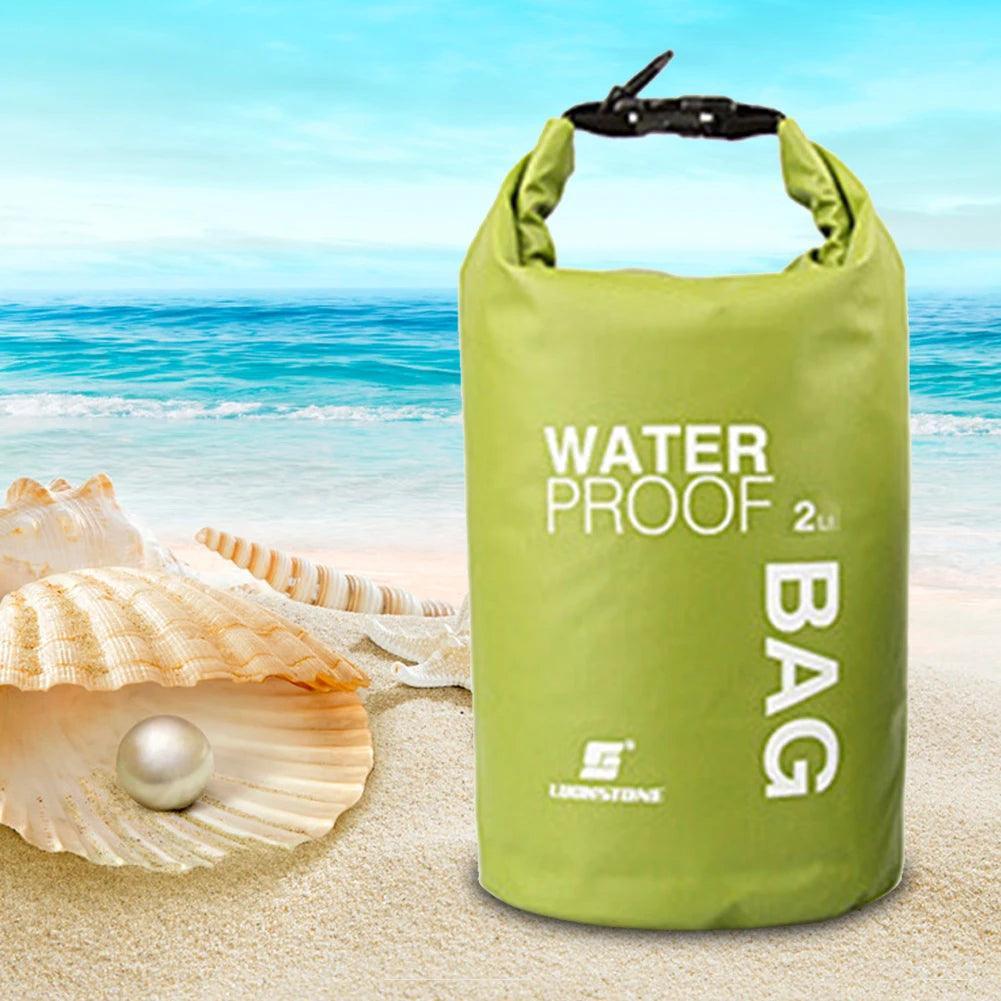 2L 5L Drifting PVC Mesh Bags Lightweight Waterproof Phone Pouch Floating Boating Kayaking Camping Bags for Outdoor Swimming