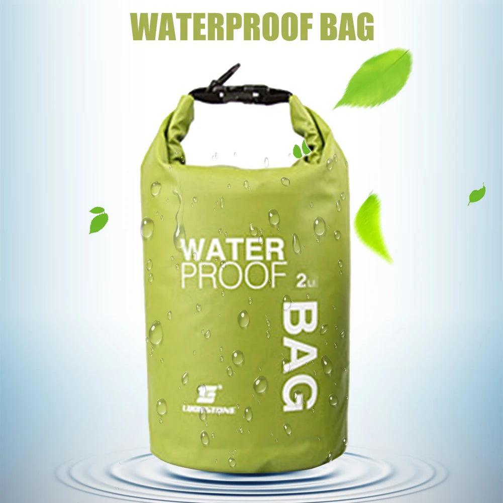 2L 5L Drifting PVC Mesh Bags Lightweight Waterproof Phone Pouch Floating Boating Kayaking Camping Bags for Outdoor Swimming
