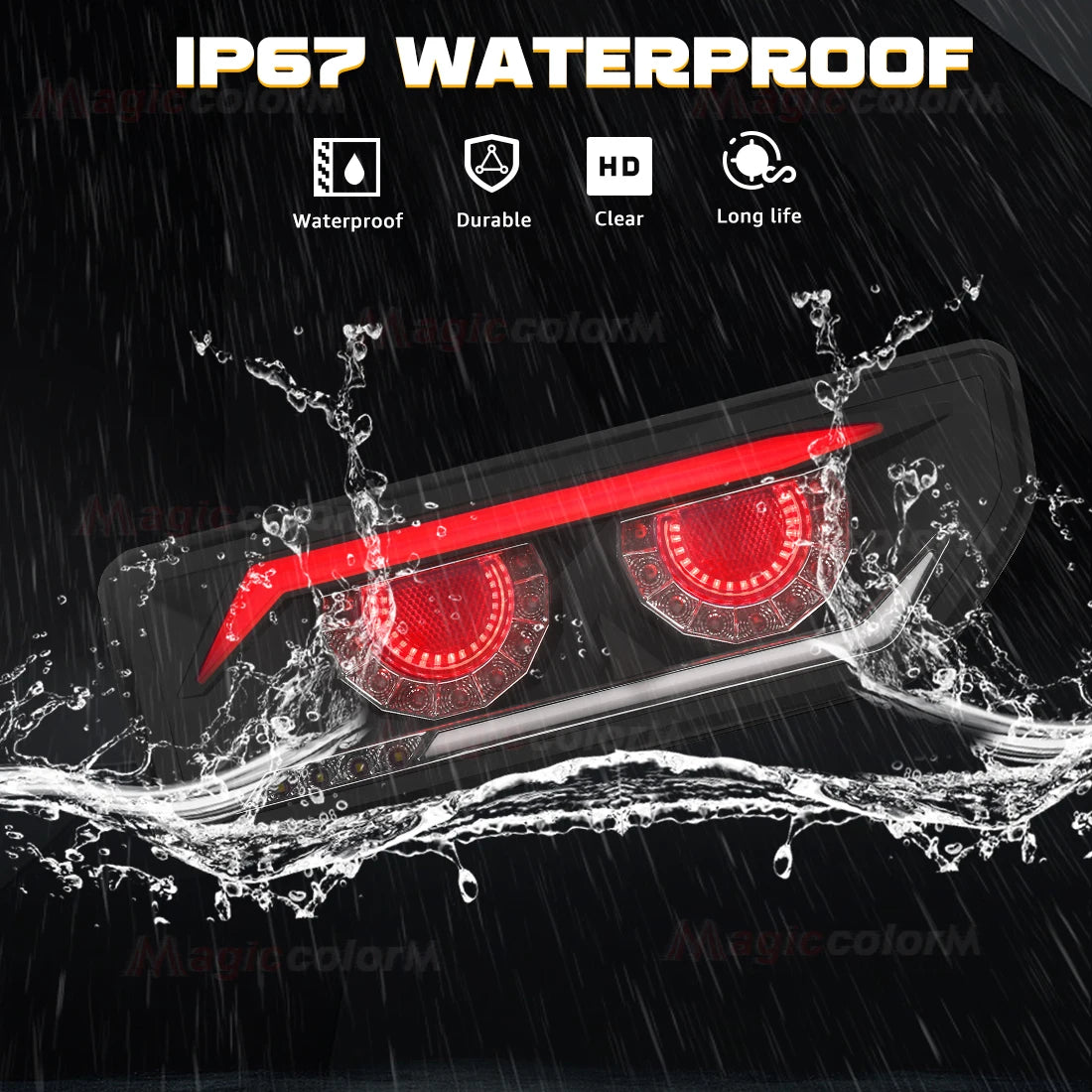LED Tail Lights for Suzuki JIMNY Rear Lights Turn Signal Lamp Stop Brake Light Reverse Lamp