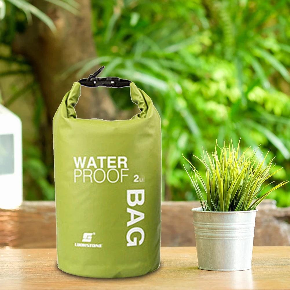 2L 5L Drifting PVC Mesh Bags Lightweight Waterproof Phone Pouch Floating Boating Kayaking Camping Bags for Outdoor Swimming