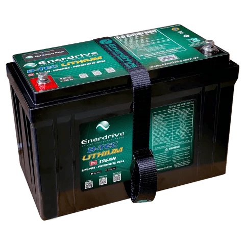 B-TEC 125amp / 12V LiFePo4 Battery Gen2 12v Bluetooth Lithium