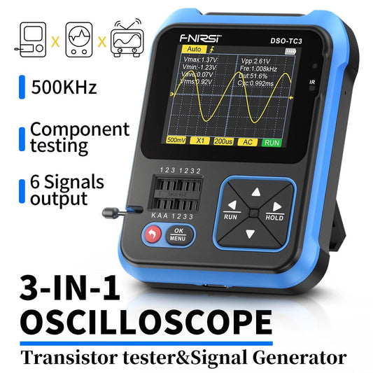 Digital 3 In 1 Oscilloscope DSO-TC3 Oscilloscope