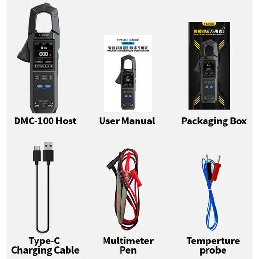 Digital Clamp Meter DC AC Current Multimeter 600A Multimeter