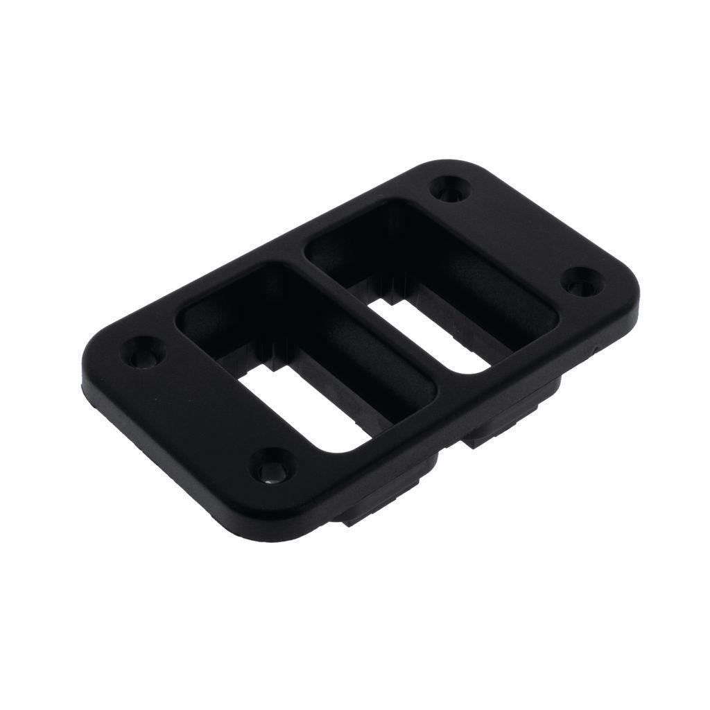 Double Flush Mount Switch Panel - Early Toyota Flush Mount Accessory Panel