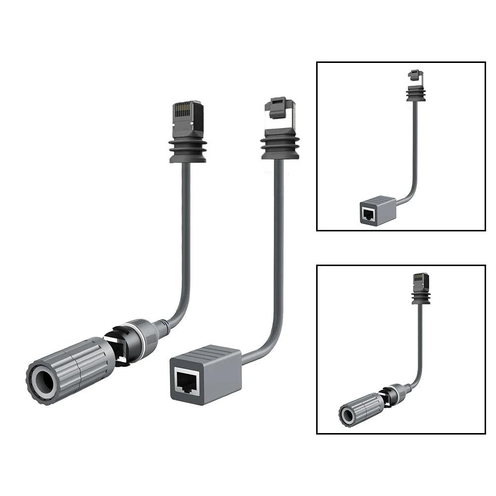 Efficient Transmission Replacement Cable Connector Compatible with For Starlink Rectangular System For V3 Models Starlink Cables & Adaptors