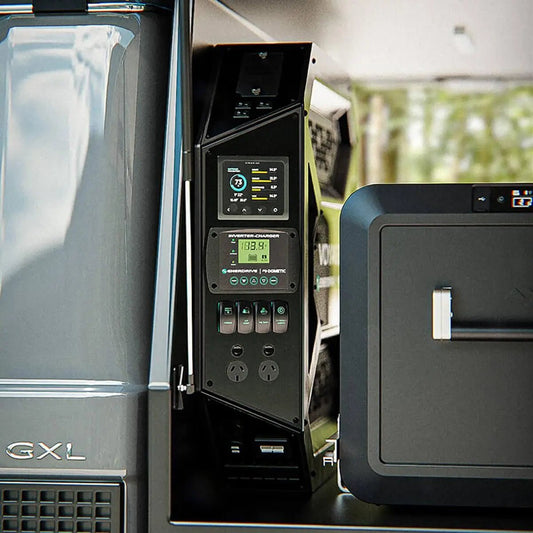 Enerdrive Voyager System Left 3000W/100A Inverter-Charger 40DC INC SIMARINE SCQ50 Power Systems