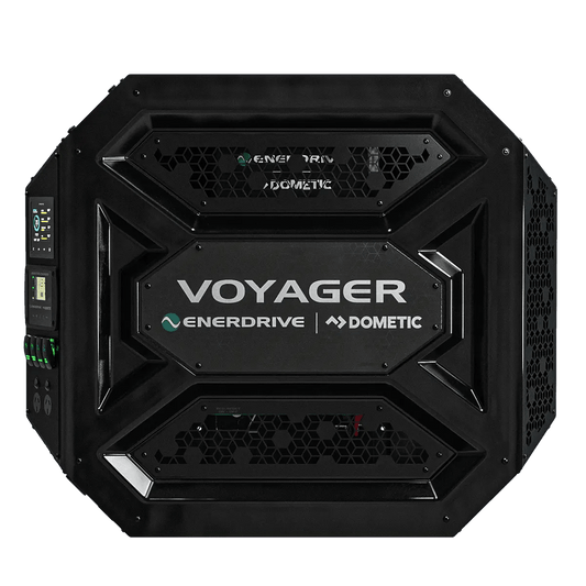 Enerdrive Voyager System Top 3000W/100A Inverter-Charger 40DC INC SIMARINE SCQ50 Power Systems