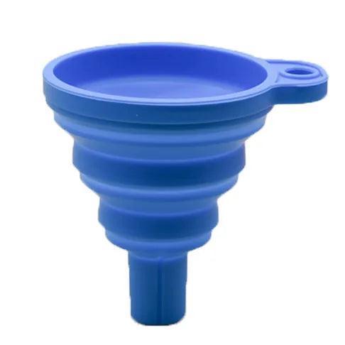 Engine Funnel Car Universal Silicone Liquid Funnel Washer Fluid Change Foldable Portable Auto Engine Oil Petrol Change Funnel Jerry Cans & Funnels