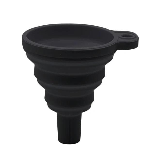 Engine Funnel Car Universal Silicone Liquid Funnel Washer Fluid Change Foldable Portable Auto Engine Oil Petrol Change Funnel Jerry Cans & Funnels