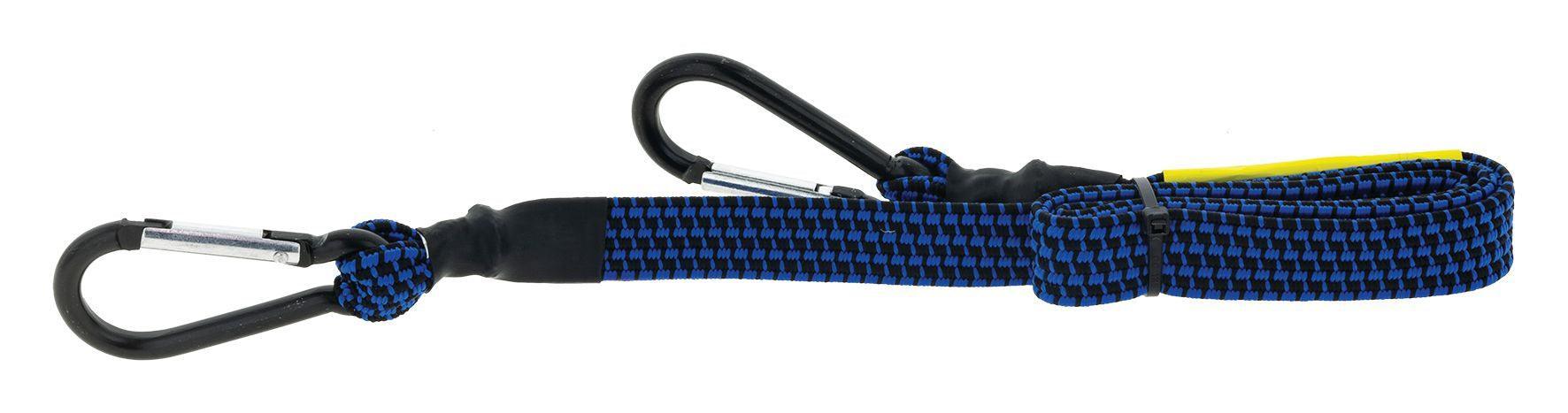 Fat bungee strap (green) 80mm with carabiner style Cargo Straps