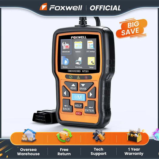 FOXWELL NT301 OBD2 Scanner OBD Scanner Case