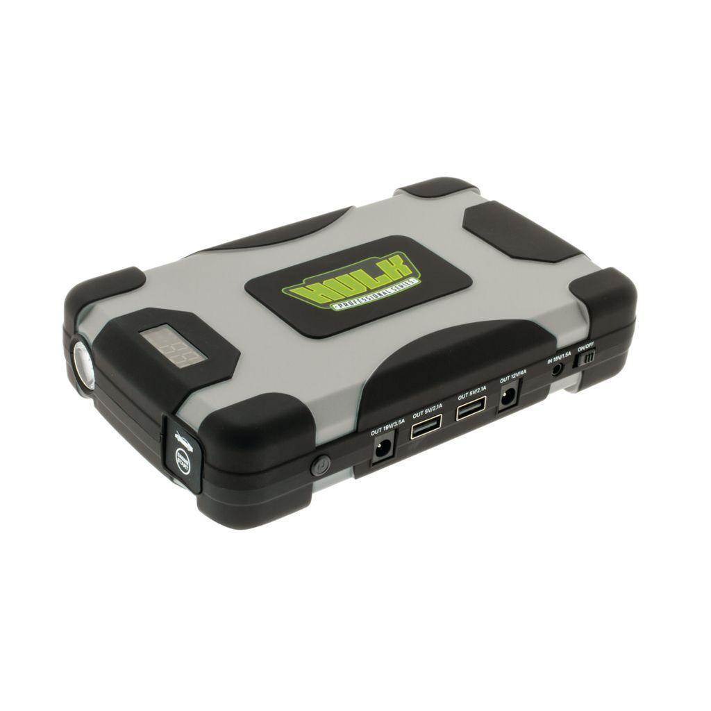 Hulk Lithium Jump Starter 2000amp Portable Jump Starter