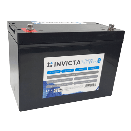Invicta 12V 100AH + Bluetooth 12v Bluetooth Lithium
