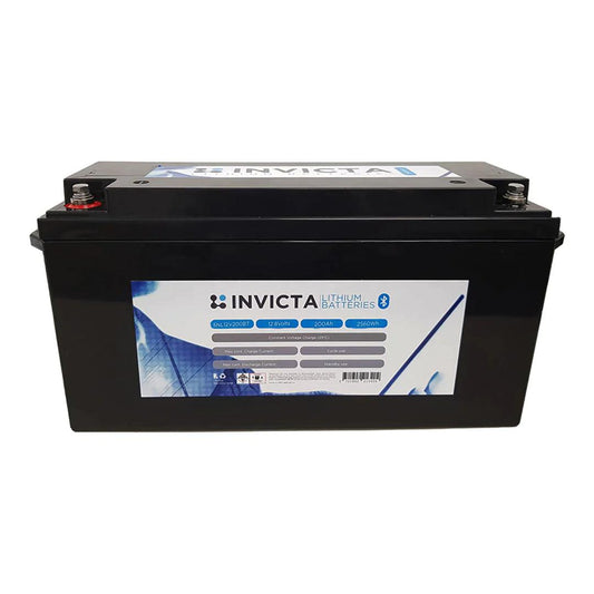 Invicta 12V 200AH + Bluetooth 12v Bluetooth Lithium