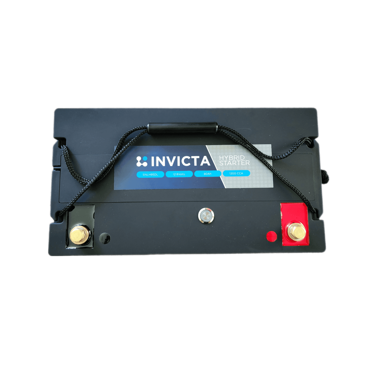 Invicta Hybrid Starter Lithium Under Bonnet Bluetooth (1200cca + 80ah) 95D & 95DL Hybrid Bluetooth Lithium