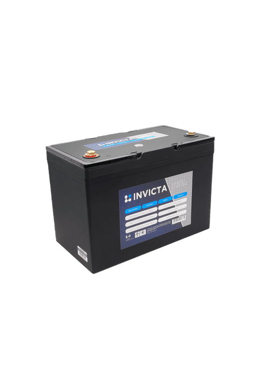 Invicta Hybrid Starter Lithium Under Bonnet Bluetooth (1400cca + 80ah) SNLHMAX & SNLHMAXL Hybrid Bluetooth Lithium