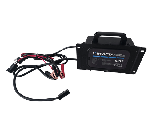 Invicta Lithium Heavy Duty IP67 Charger 36V 20Amp 240v 36v Battery Charger
