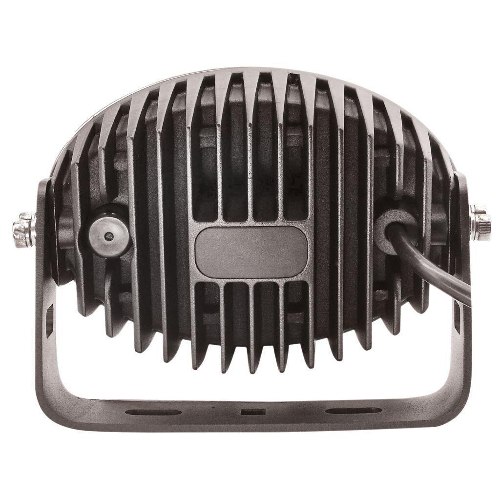 Led Oval Worklamp Flood Beam 10- 60V 60W 6 Led’s Black Hsng 6,600 Lumens LED Work Lamps