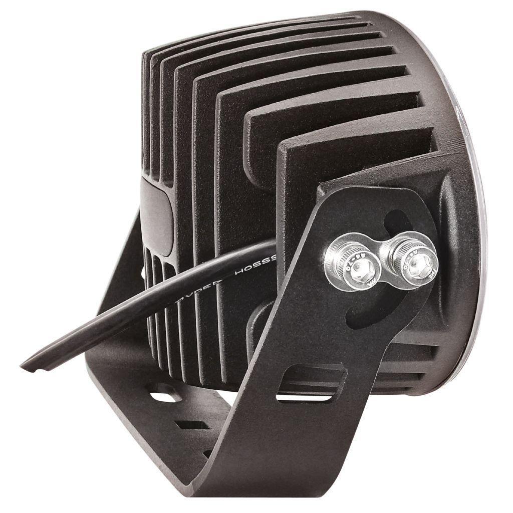 Led Oval Worklamp Flood Beam 10- 60V 60W 6 Led’s Black Hsng 6,600 Lumens LED Work Lamps