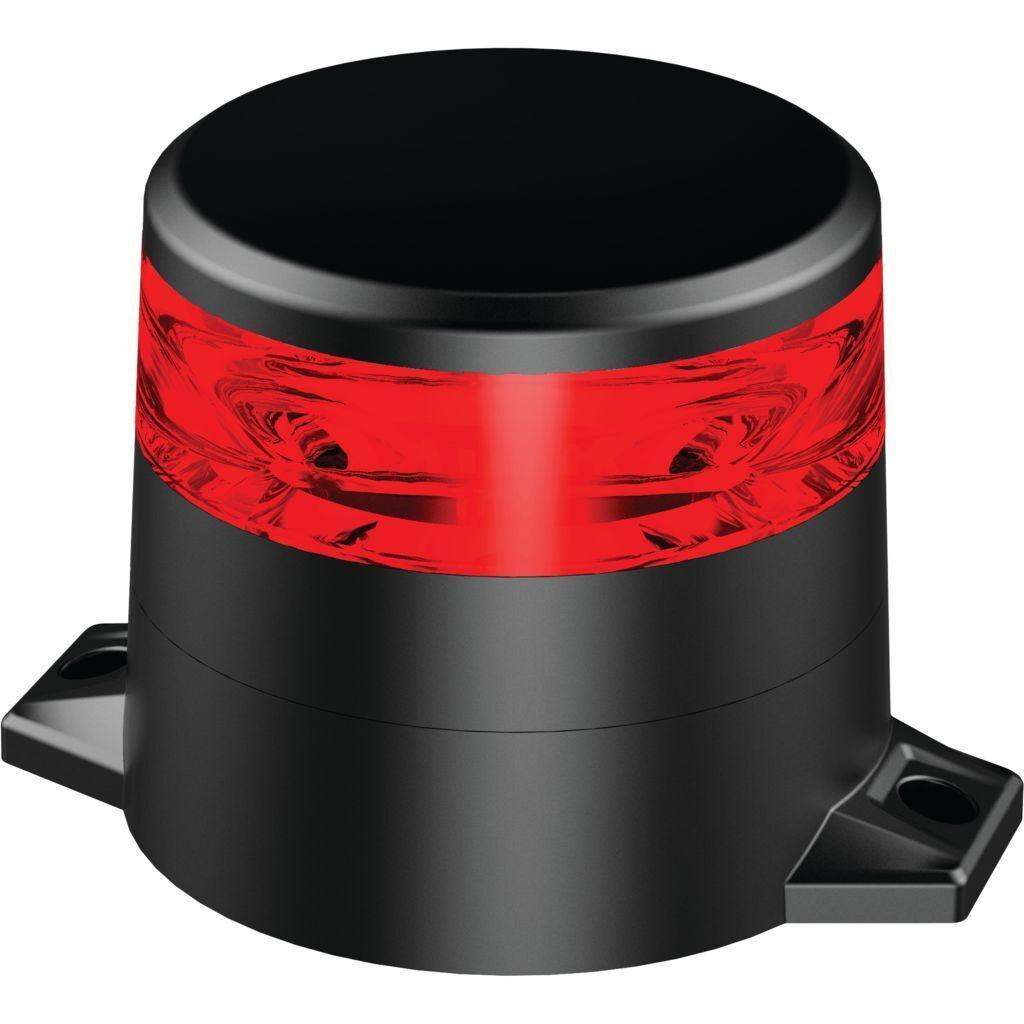Led Red Beacon 10-80V 2 Bolt Metal Mnt 10XSTRBE 2XROT Patts Low Profle Class I LED Beacons