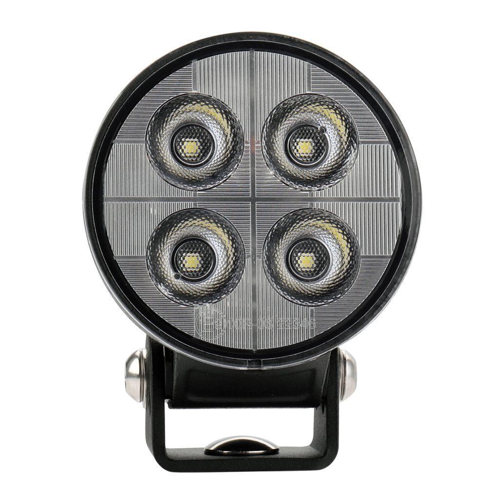 Led Round Flood Beam Worklamp 9 - 36V 4 Led’s 3,800 Lumens LED Work Lamps
