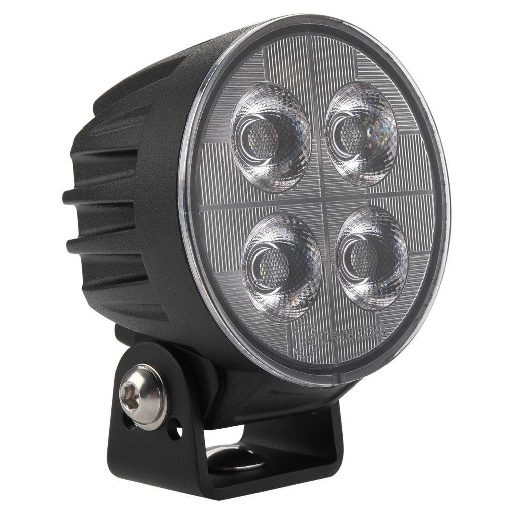 Led Round Flood Beam Worklamp 9 - 36V 4 Led’s 3,800 Lumens LED Work Lamps