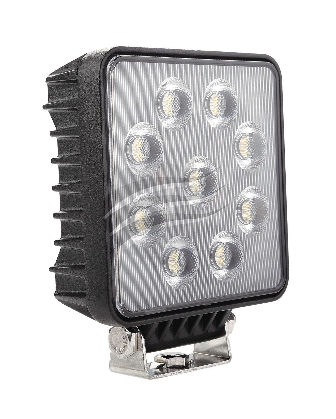 LED Square Worklamp (Flood Beam) 36W Work Lamps