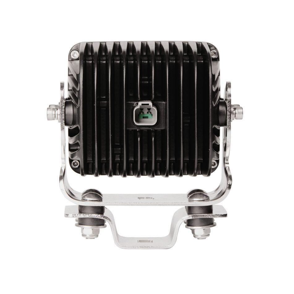 Led Square Worklamp Spot Beam 9 - 36V 60W 4 Led’s Black HSNG 6,380 Lumens IP69K LED Work Lamps
