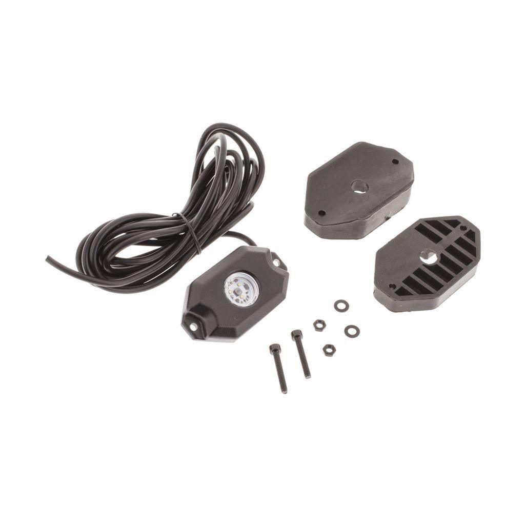 Led White Flood Beam Rock Light 9 - 18V Rock Lights